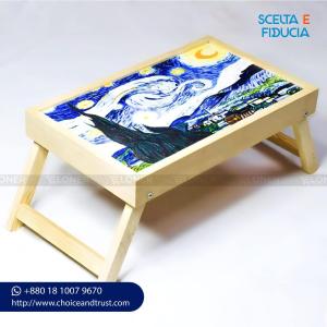 Wooden Folding Laptop Table